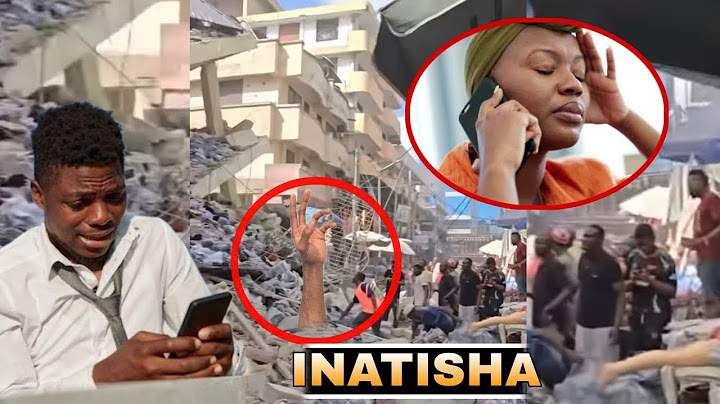 Meseji nyingine za kusikitisha zimevuja walio kwama kwenye kifusi wakiaga ndugu zao