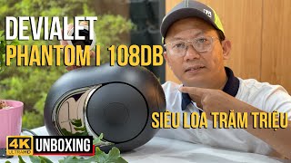 KHUI HỘP LOA CAO CẤP DEVIALET PHANTOM I 108DB MÀU MATTE BLACK | 2021 DEVIALET PHANTOM I UNBOXING