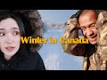 Angga and Sacha try WINTER in Canada