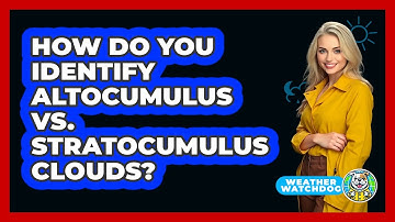 How Do You Identify Altocumulus Vs. Stratocumulus Clouds? - Weather Watchdog
