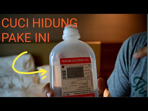 Sinusitis, hidung tersumbat,polip,rhinitis, pasca operasi hidung sebaiknya rajin cuci hidung