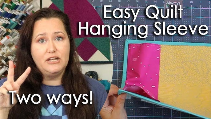 How To's Day - Hang It Dang It, quilt