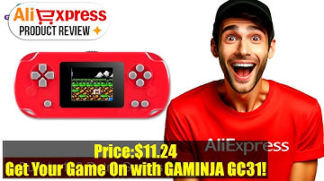 Unleash Your Inner Gamer with the Ultimate Retro Mini Handheld Game Console! | GAMINJA GC31