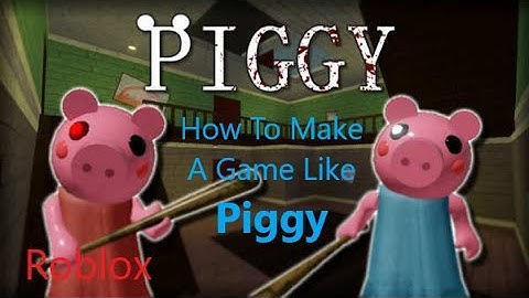 ROBLOX STUDIO how to make a game like piggy! Part 4