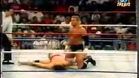 Sid Justice vs Dale Wolfe Sid Breaks Virgil's Nose...