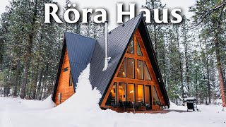 Röra Haus  A Modern, Mountain Aframe Full Tour!