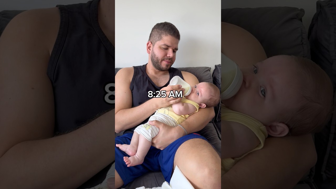 Rutina de la mañana de mi bebé ❤️