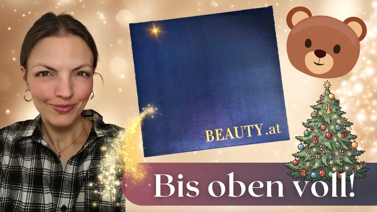Die lohnt sich wirklich! Die Beauty.at Box im Dezember I Unboxing mit meinem Mann aka Bär