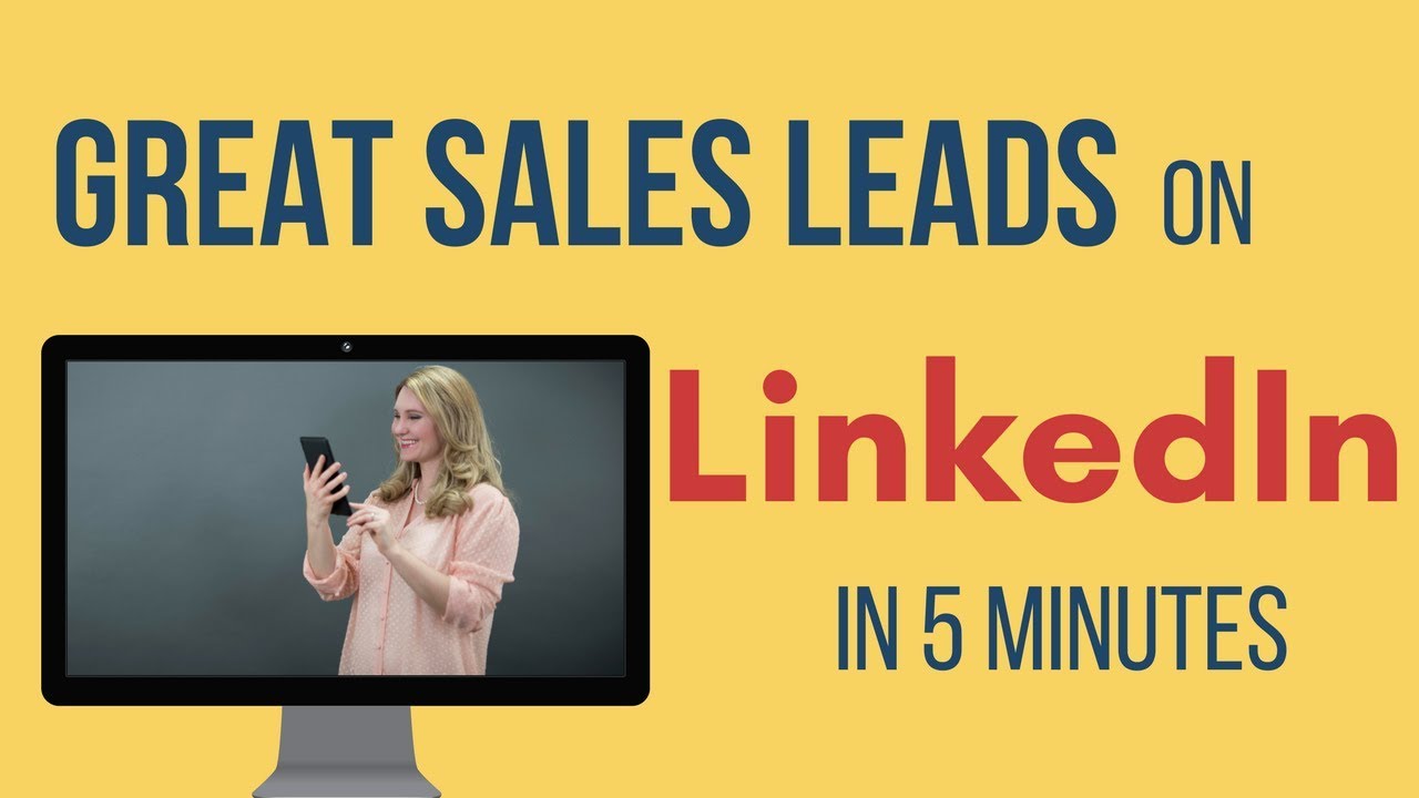 Generate sales leads on LinkedIn in 5 minutes (tutorial)