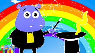 Rainbow Color Song + More Nursery Rhymes &amp; Cartoons Video for Kids