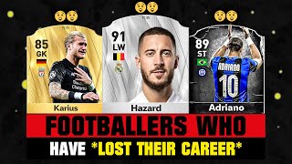 FOOTBALLERS Who Lost Their Careers! 😭💔 ft. Hazard, Karius, Adriano... etc