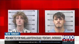 Two men indicted on manslaughter charges after teens overdose on fentanyl
