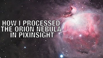Processing the Orion Nebula (M42) in Pixinsight