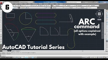 How to Draw Arc in AutoCAD (All types explained)