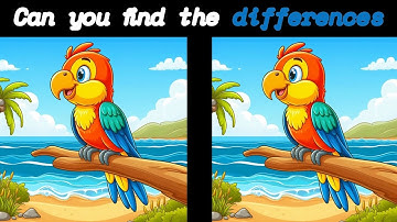 Can you find 3 differences in 60 seconds? [Spot the difference game]