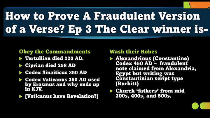 #3 Revelation 22:14 -- How to Do Bible Study to Ex...