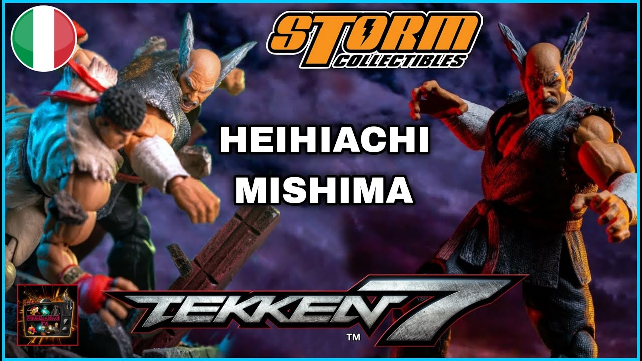 SUPER RECUPERO!! HEIHIACHI MISHIMA - STORM COLLECTIBLES - TEKKEN 7 - RECENSIONE - TESTA CUSTOM!!