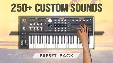 ► 250+ creative textures for the ultra-flexible Hydrasynth (CUSTOM PRESETS / PATCHES SOUNDSET).