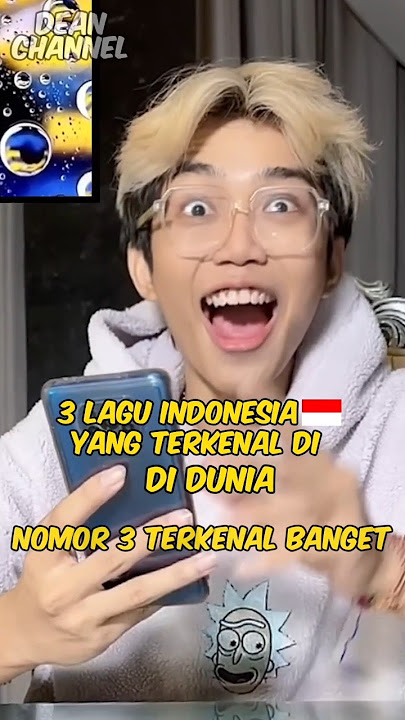 3 Lagu Indonesia Yang Terkenal Di Dunia (Nomor 3 Terkenal Banget) #shorts