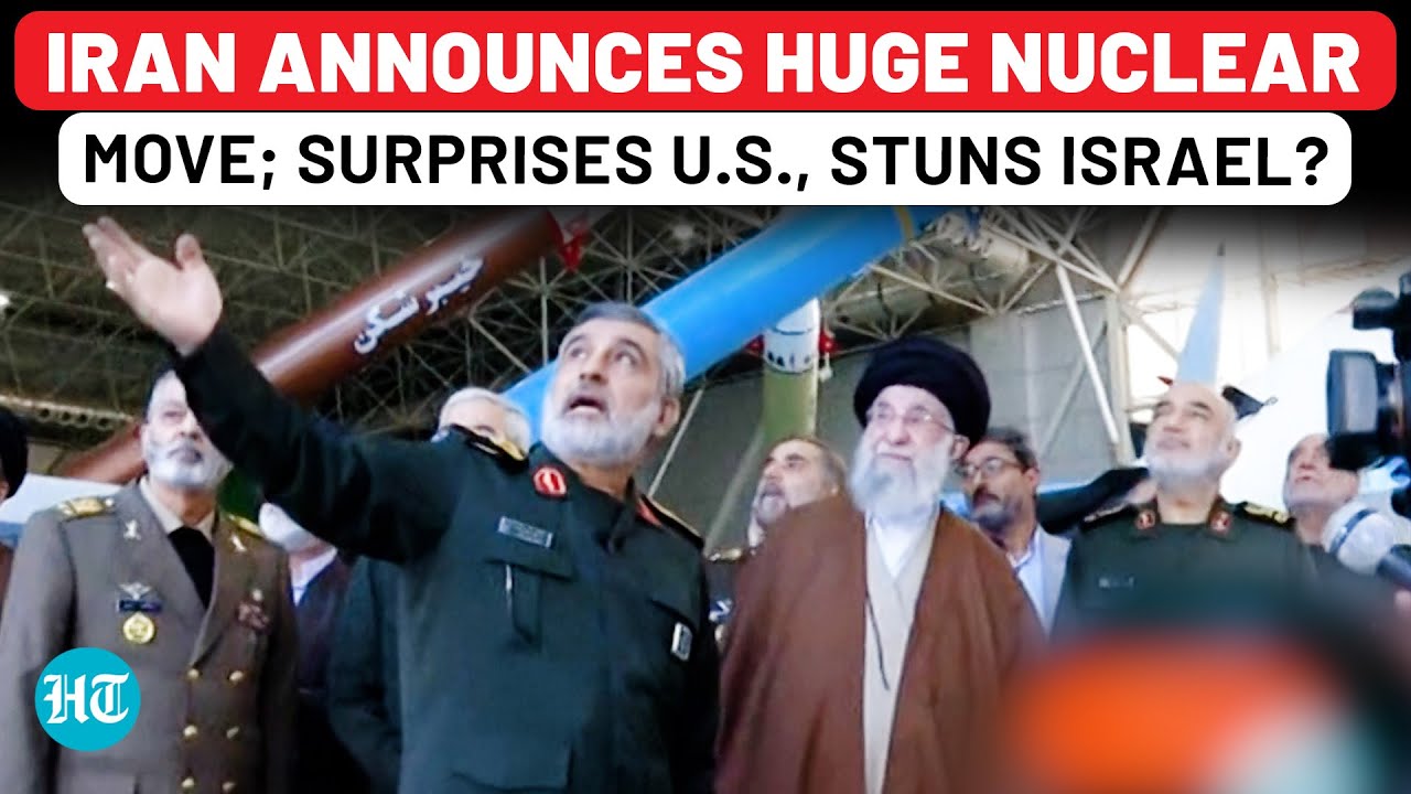 Iran Suddenly Announces Huge Nuclear Move, Surprises USA, Makes Israel Panic Amid Talks?