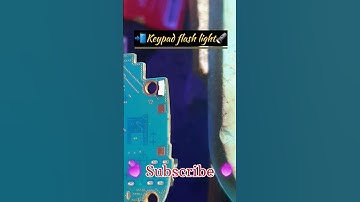 keypad flash light ! torch light problam #repair #smartphone #technology