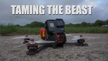 Taming The BEAST - Freestyle FPV - HaloRC Archon - Betaflight 3.5