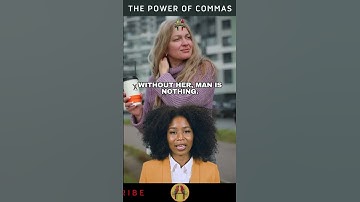 A Comma Can Flip The Meaning of A Sentence #punctuation #commas #shorts