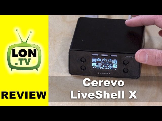 Cerevo Liveshell X Streaming Box Review - Stream to 3 services at