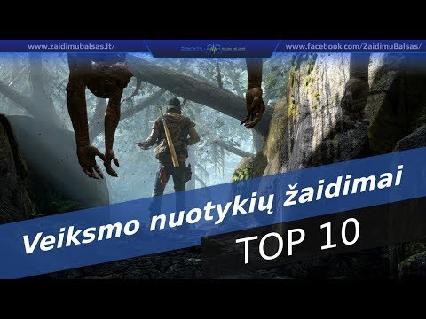 2019-ųjų veiksmo nuotykių žaidimai! Top 10