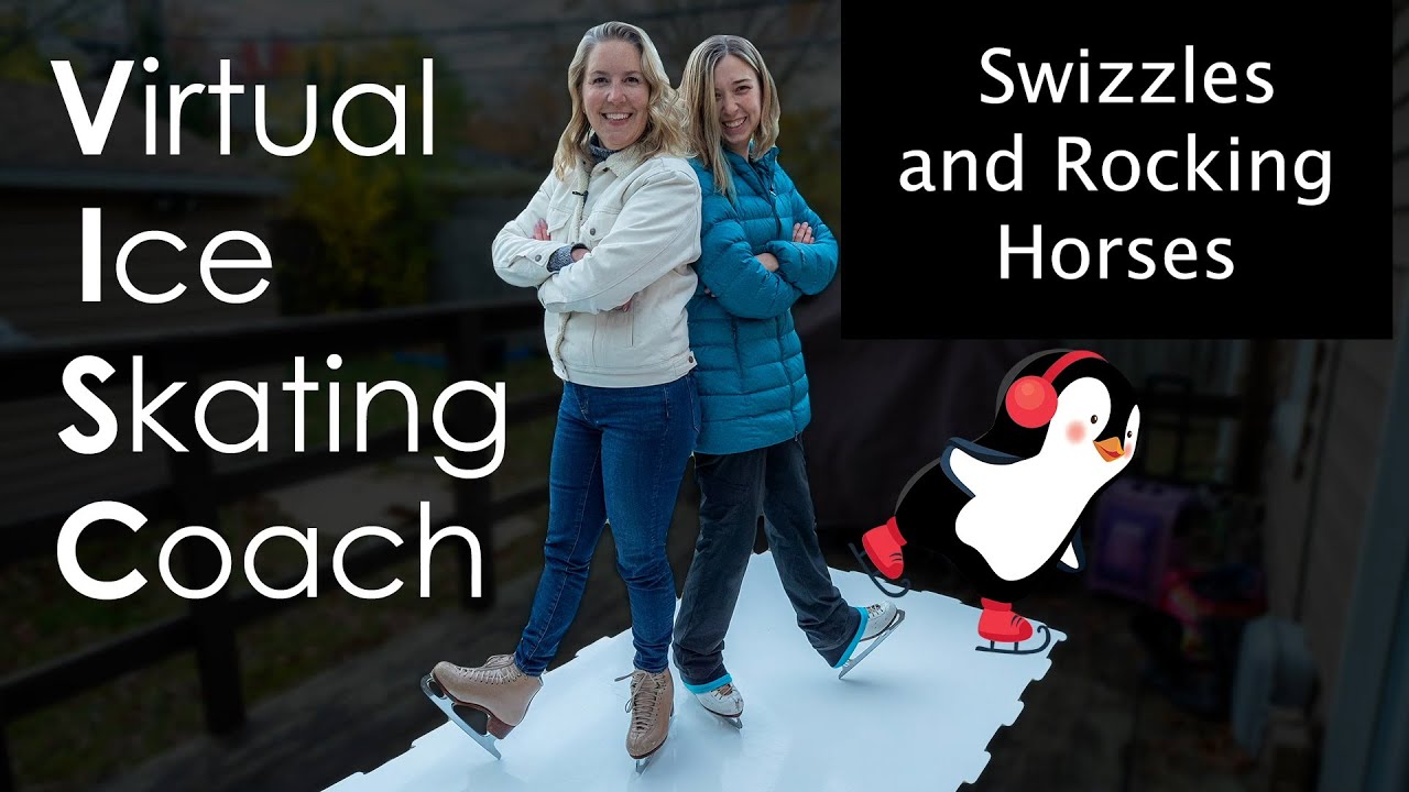 Ice Skating Lesson Swizzles and Rocking Horses YouTube
