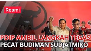 Resmi PDIP Pecat Budiman Sudjatmiko! #pdip #budimansudjatmiko