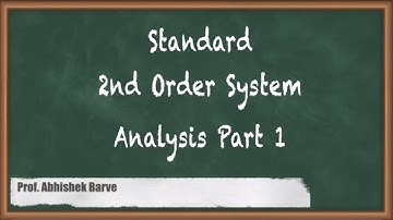 Deep Dive Into Standard 2nd Order System Analysis: GATE Control System | Part 1
