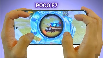 POCO F7 🔥 BGMI TEST WITH FPS METER 120 FPS ?