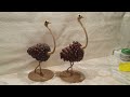 Ideas for pine cone crafts / Flaminqo