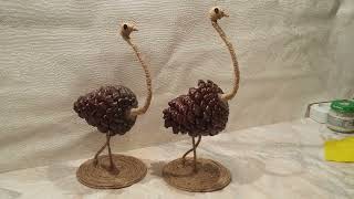 Ideas for pine cone crafts / Flaminqo