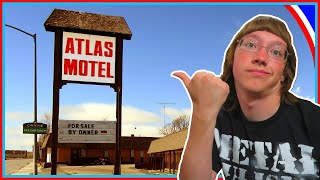 The atlas motel in cheyenne, wyoming, a once booming 1900s motel, now
sits stagnant and decrepit, as it begs to be rebuilt. was built late
1...