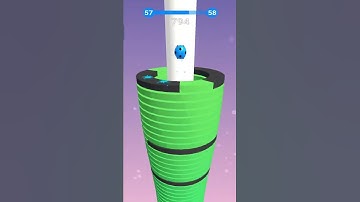 Stack Ball Game 57 Android iOS games gameplay #shorts #stackball #android #ios #games #mobilegames