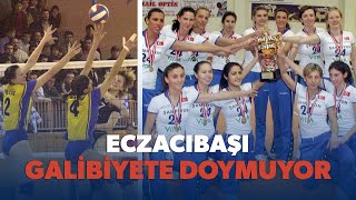İller Bankası - Eczacıbaşı: 1-3 (2003 Kadınlar Voleybol Ligi)Şampiyon Eczacıbaşı galibiyete doymuyor