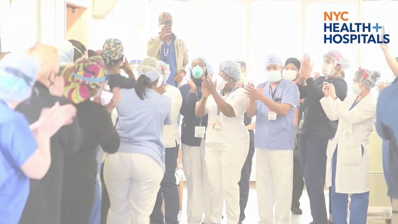 NYC Health + Hospitals/Woodhull Discharges 1st Patient Home
