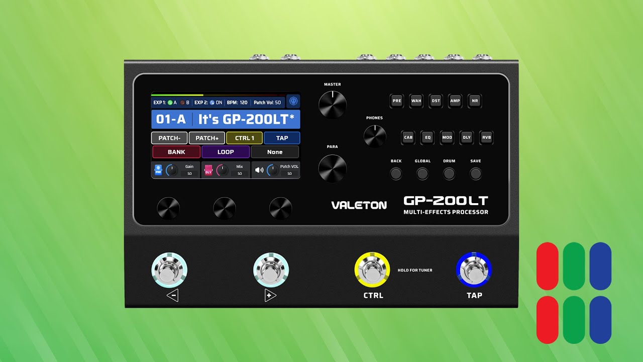 Valeton GP200-LT: Unboxing - YouTube