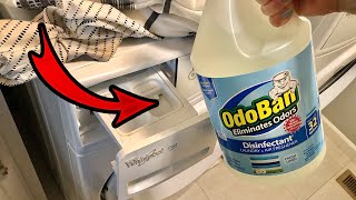 OdoBan Laundry! 💥 How to Use OdoBan in Washer (Best Fabric Softener Alternative...even vinegar) screenshot 5