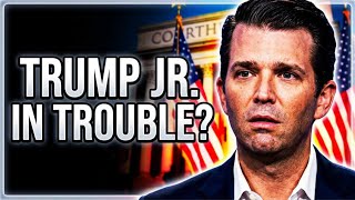 Donnald trump son Bryan his in trouble with the USA 🇺🇸 law enforcement department