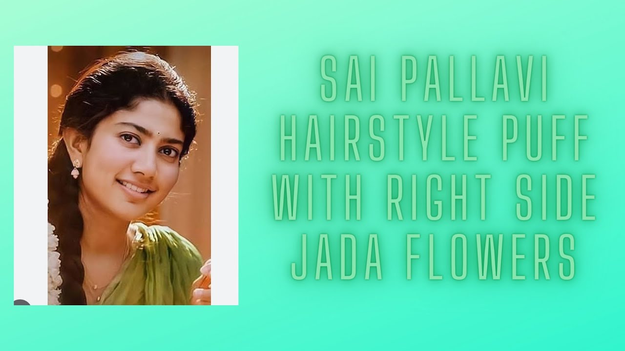 Sai Pallavi Hairstyles | Easy Hairstyle | Sai Pallavi Birthday