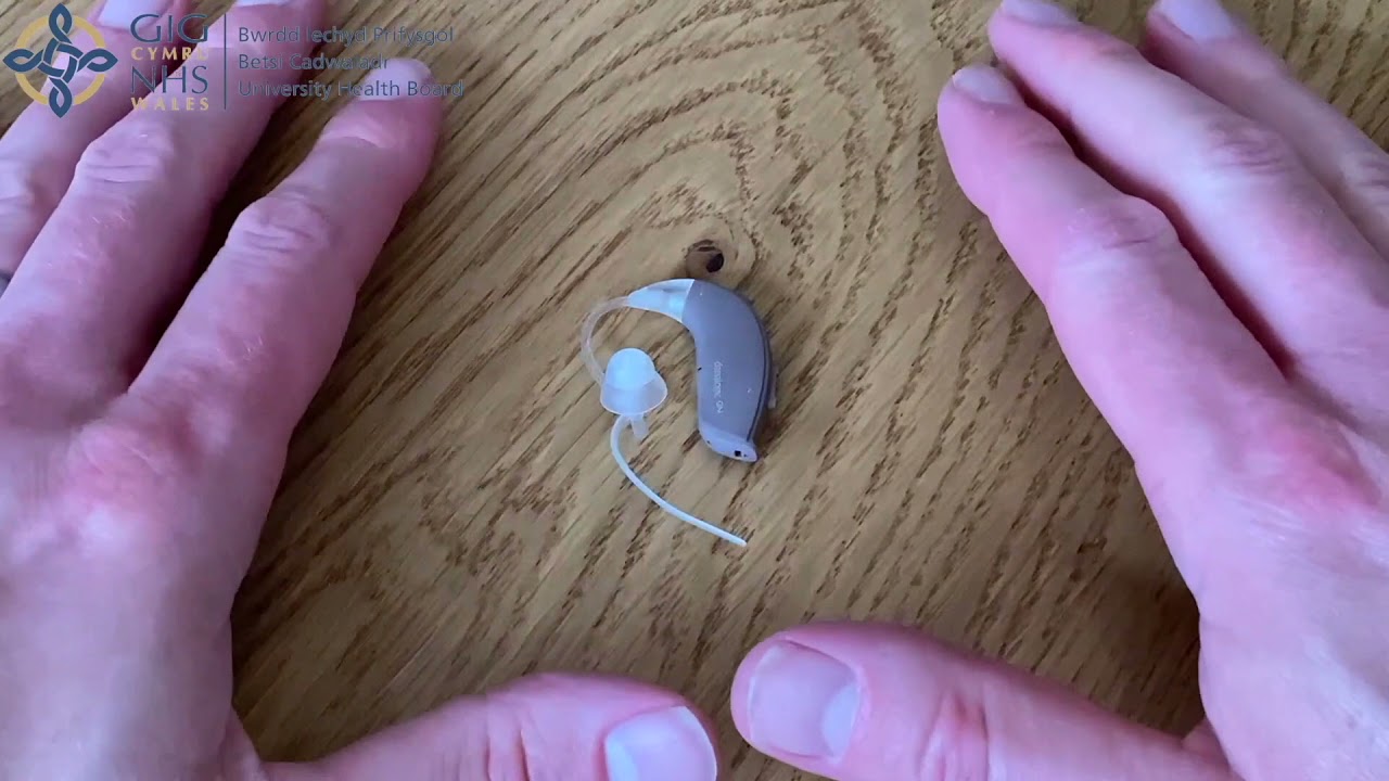 How to insert your hearing aid YouTube