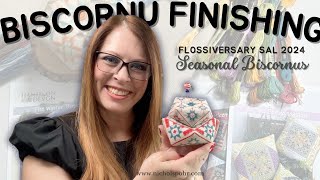 CROSS STITCH Finishing Tutorial: Biscornu Assembly!