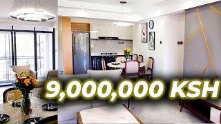 INSIDE A 9,000,000 KSH 2 BEDROOM APARTMENT IN KILIMANI / NAIROBI KENYA /MODERN APARTMENT TOUR