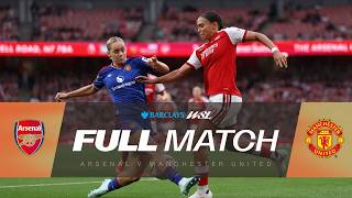 FULL MATCH: Arsenal v Manchester United | Barclays WSL 26/27