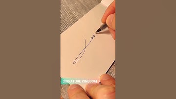 Design your own signature #shorts #ytshorts