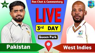 PAK vs WI Live Match Today | Pakistan vs West Indies 2nd Test Day 3 Live Cricket Match | PAK BAT screenshot 4