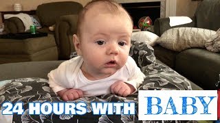 24 HOURS WITH 2 MONTH OLD BABY